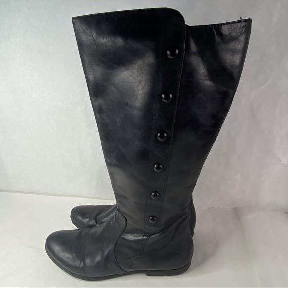 tall black boots size 11